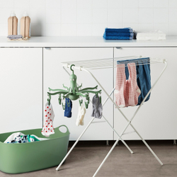 IKEA PRESSA  (ИКЕА ПРЕССА)  -  Вешалка для 16 предметов одежды, зеленая