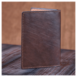 Кожаная обложка на паспорт «Сохатый»