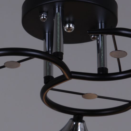 06116-0.3-03 BK+CR светильник потолочный