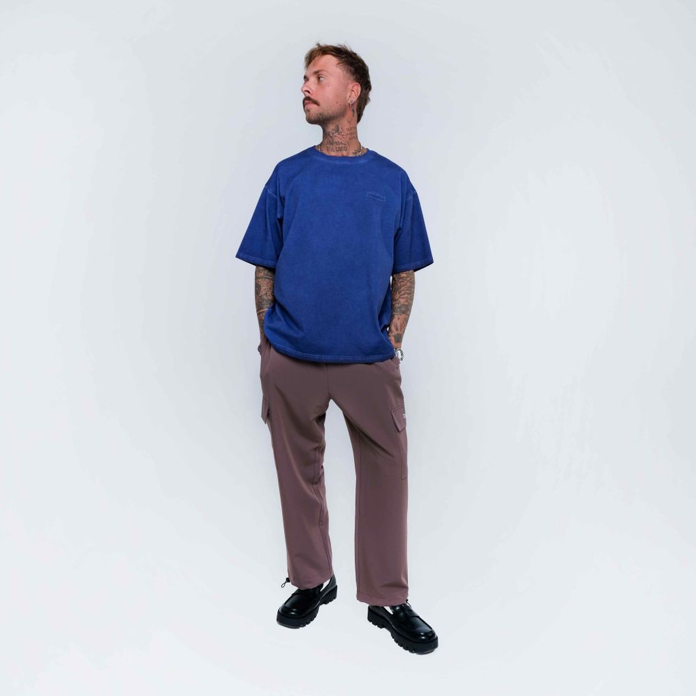 Футболка OG Logo Monochrome синяя