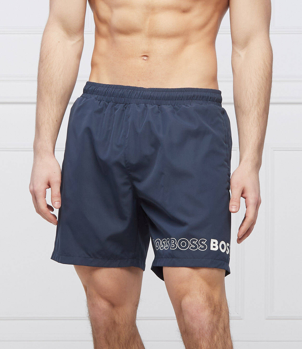 Шорты для плавания Dolphin BOSS BLACK - темно-синий(50469590)