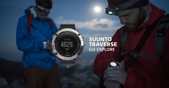 Умные наручные часы Suunto Traverse Black SS021843000