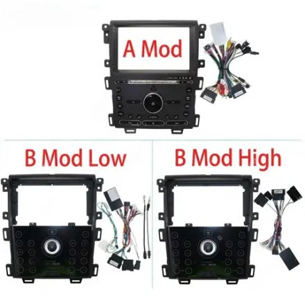 Магнитола для Ford Edge 2010-2015 - Kuberg QLed, Android 13, TS20, CarPlay, SIM-слот