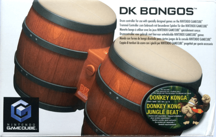 Игра Donkey Konga с барабанами (Gamecube PAL)