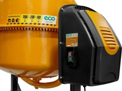 Бетономешалка электрическая ECO CM-200 (объём 200/148 л, 1100 Вт, 230 В, вес 52,9 кг) (EC3410-7)