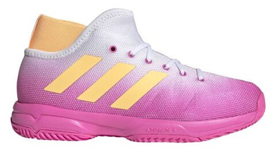 детские Кроссовки теннисные Adidas Phenom Jr - screaming pink/acid orange/white
