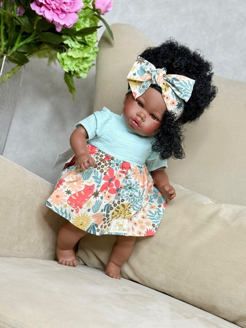 Кукла Nines 45см ADDIS мягконабивная (N6400K)