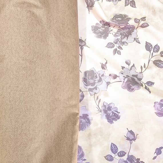 Твил-сатин рис. №31 | ш.235 см | 120 г/м² | хлопок-100%