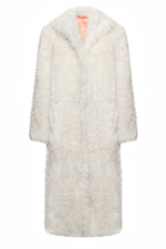 Длинная молочная шуба