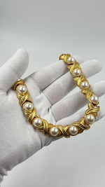 Чокер с «жемчугом»