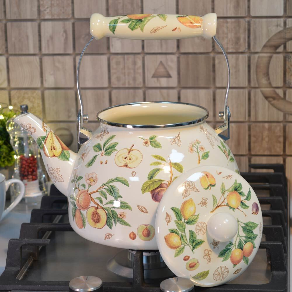 Чайник 2,5л "Фруктовый сад" тм Appetite