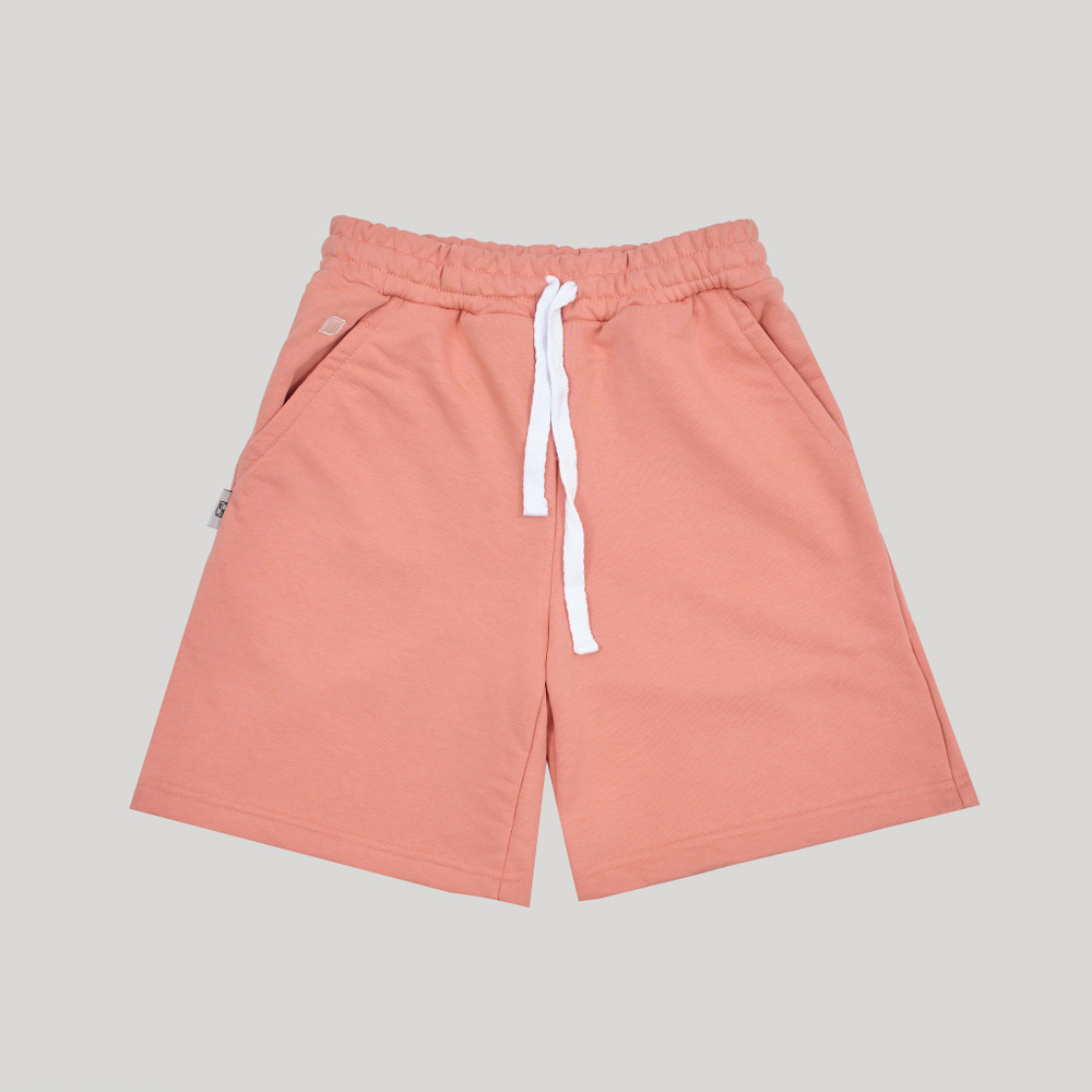 Wide Shorts LOGO Coral Haze