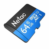 Карта памяти Netac 64Gb P500 Standard+Adapter
