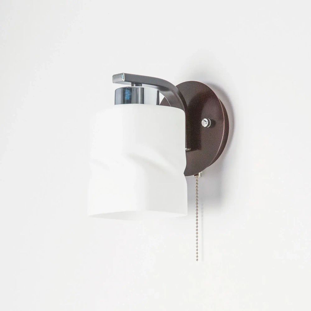 Citilux Берта CL126312 Бра с выключателем Венге Хром