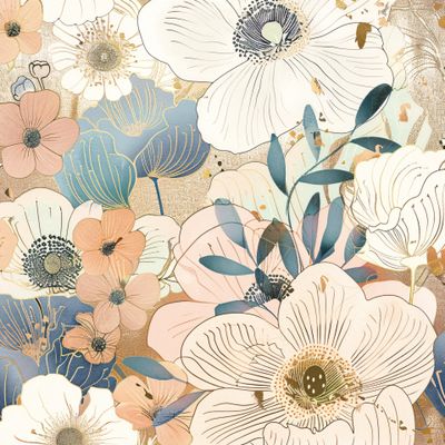 Японский цветок