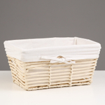 Корзина стеллажная трапеция, 31х22х16 см (бежеый)