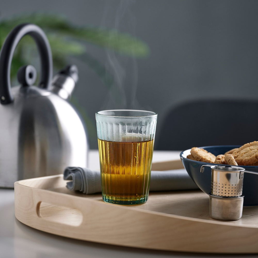 IKEA VARDAGEN  (ИКЕА ВАРДАГЕН)  -  Стакан, светло-бирюзовый, 31 кл