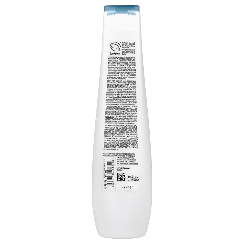 Biolage, Volume Bloom, шампунь для тонких волос, 400 мл (13,5 жидк. унц.)