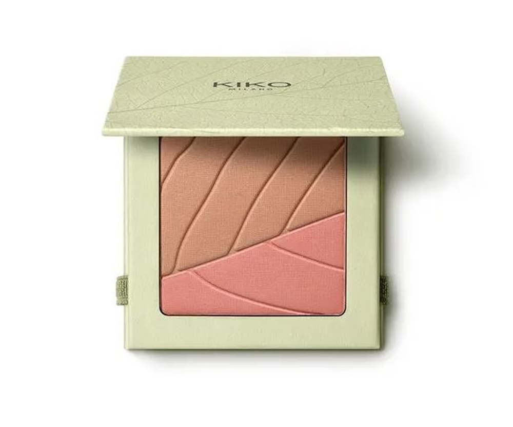 Kiko Milano Green Me Bronzer&Blush Палетка для лица Бронзер Румяна