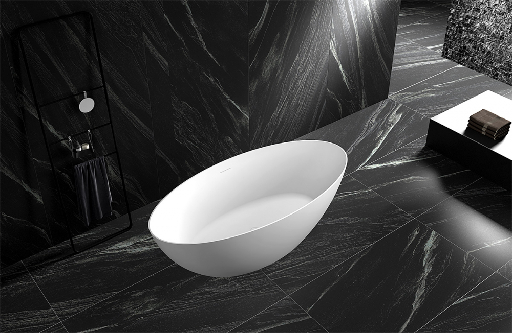 Акриловая ванна ABBER AB9374-1.8  180x85 см