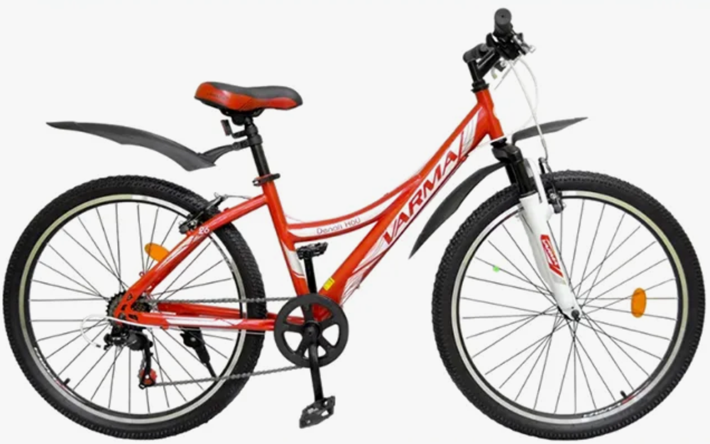 Велосипед 26 VARMA DENALI H60DA красно-белый р15 7ск аллюминий
