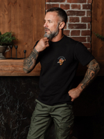 Футболка Варгградъ мужская черная «Ярость севера»