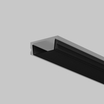 Рассеиватель для профиля Maytoni 15×06 (Чёрный, 2 м), ALM-001-B-DF-2M 642021