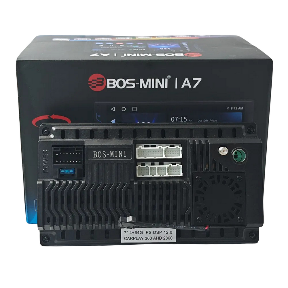 Автомагнитола 2DIN LED DSP7" Android 4+64GB AHD BOS-MINI A7