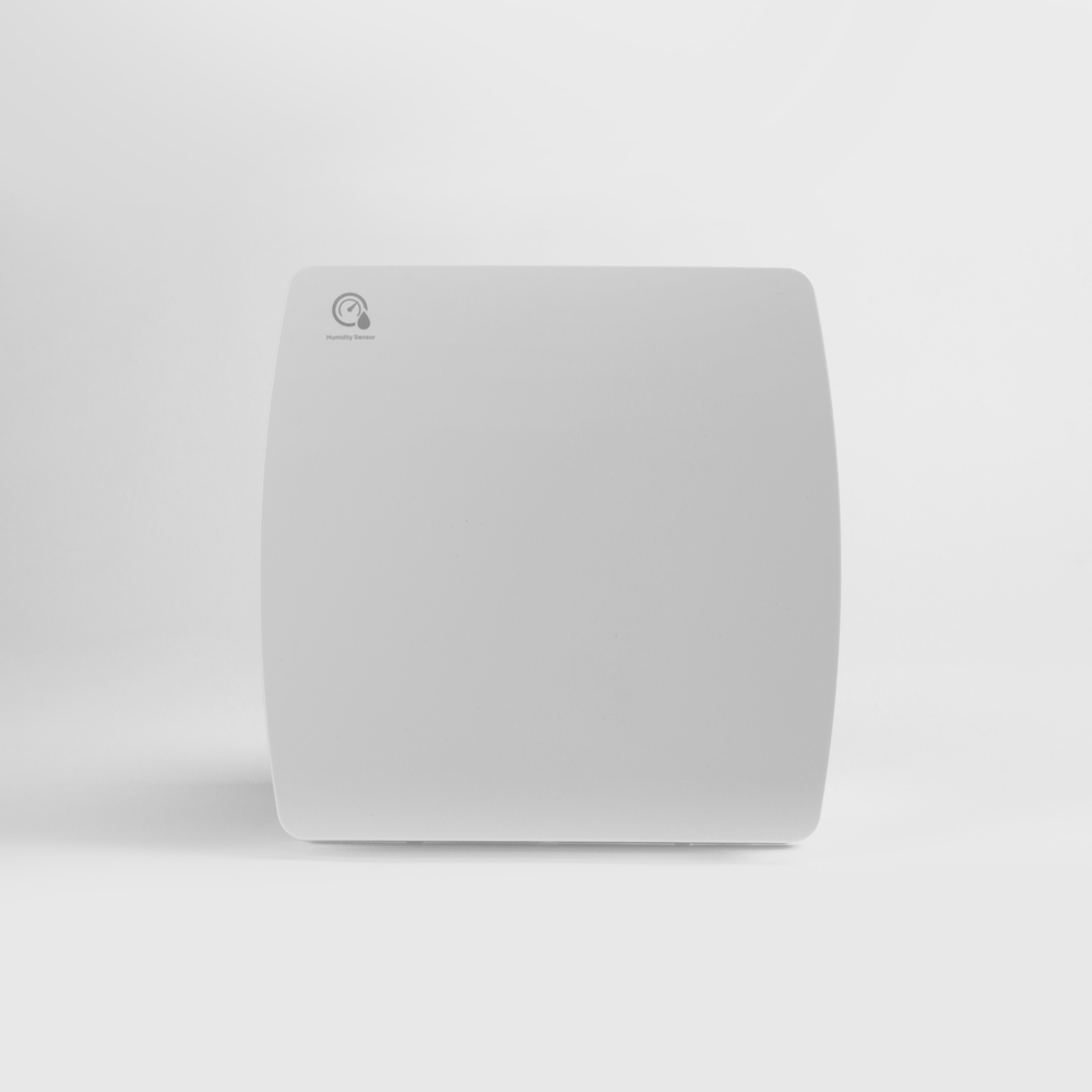 VAKIO Smart EF-150 вытяжной вентилятор, белый - комфортная вентиляция без обратной тяги