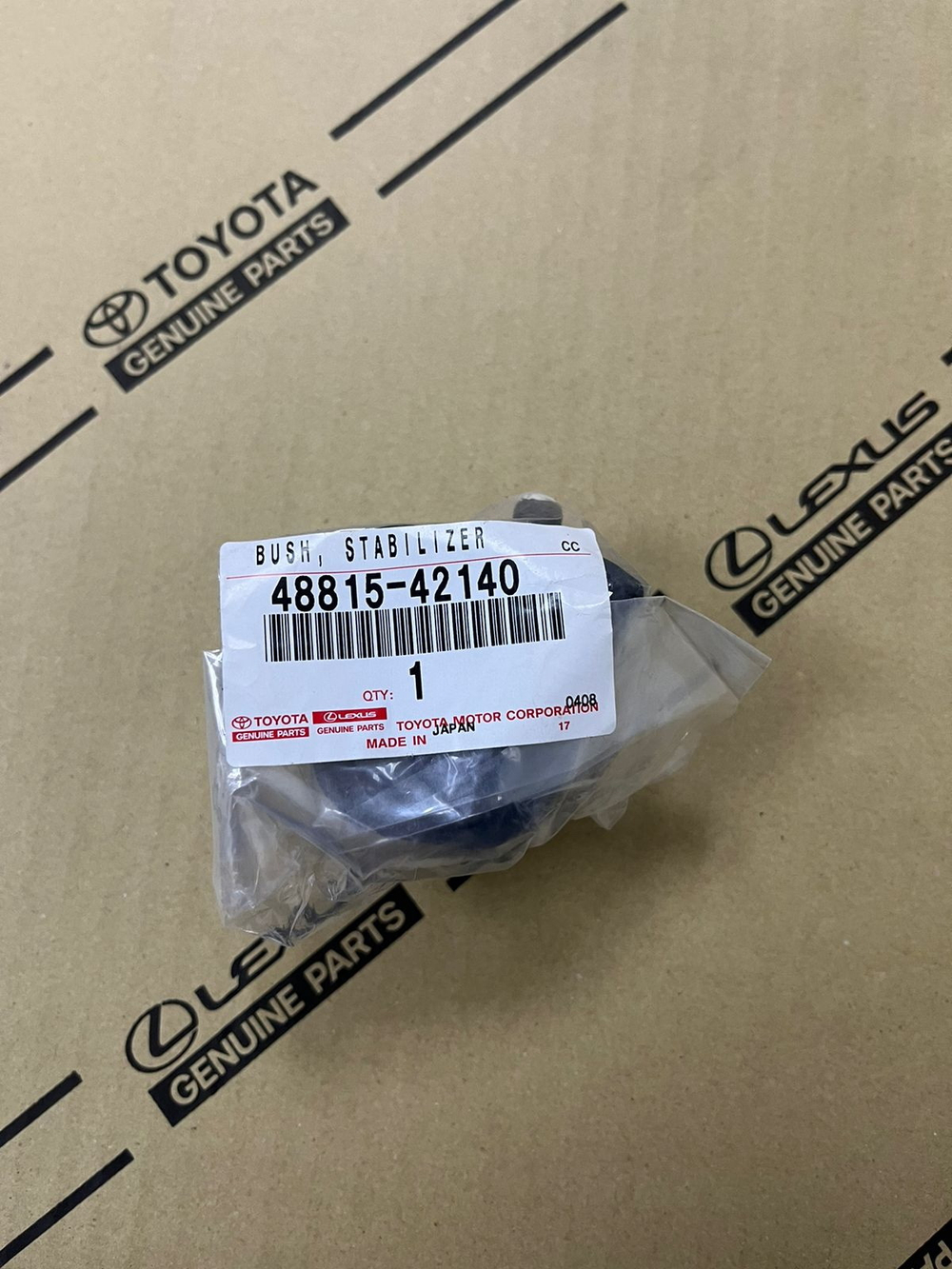ВтулкаСтабилизатора TOYOTA 4881542140