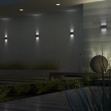 358564 STREET NT21 378 темно-серый Ландшафтный настенный светильник IP54 LED 4000K 8W 85-265V CALLE