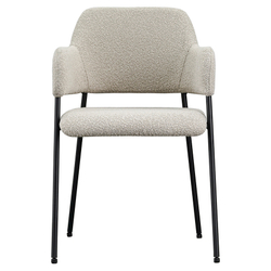 Стул Wendy, букле, серый