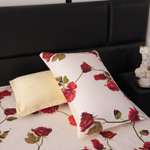 КПБ на резинке Сатин Velouria Luxe с Одеялом VLR015, Евро, 4 наволочки, простынь 160*200*25