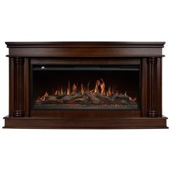 Каминокомплект: Очаг Royal Thermo Aurora RTFP/P-AR40LS, портал Olympia 42/40/36, канадский дуб