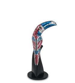 Decor and Gift 23-029-01 Н-р статуэток из трех «Тукан» дерево+стекл.мозаика (50,40,30 см)