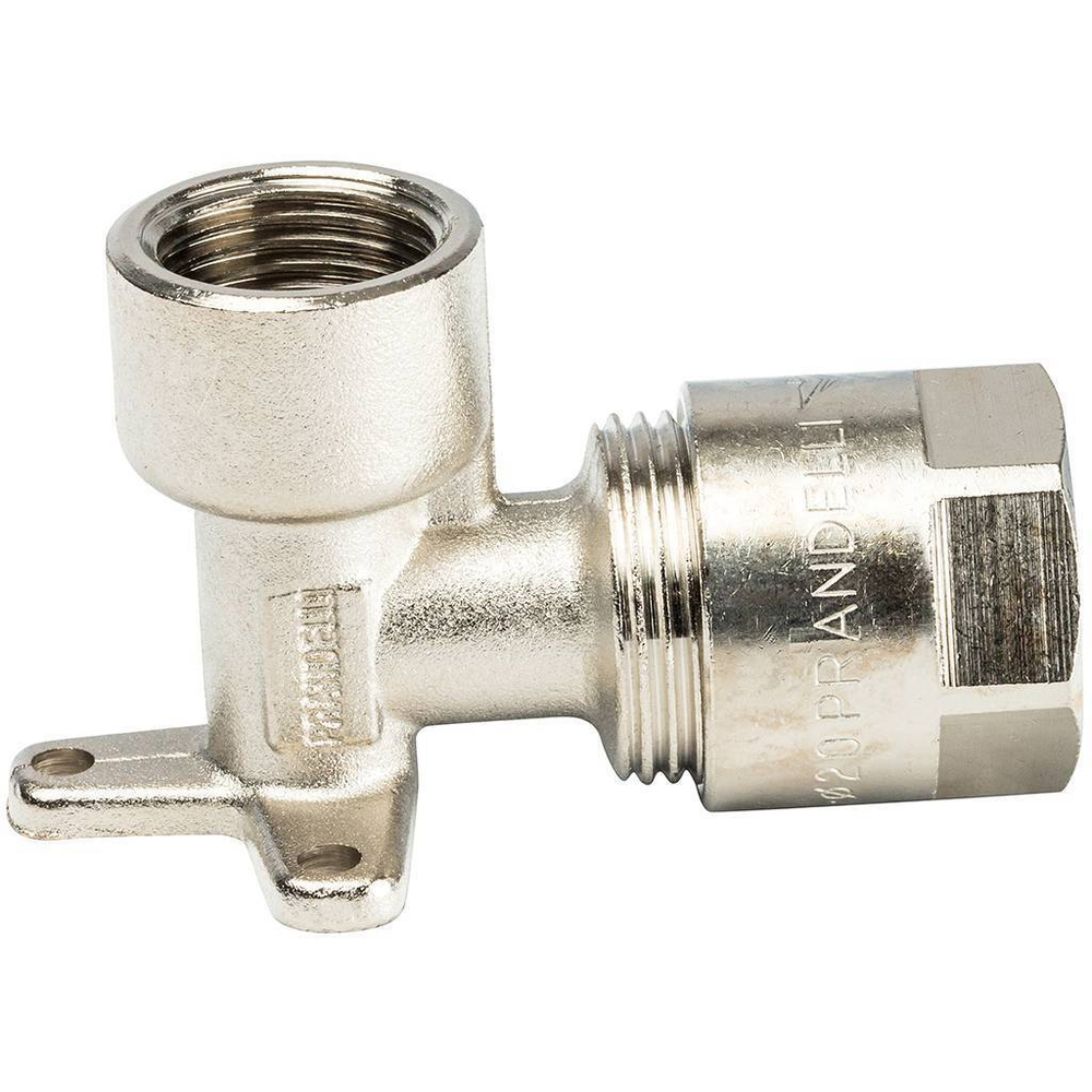 Уголок90" Prandelli 20х2,0х1/2" с креплением