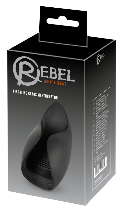 Черный мастурбатор с гибкими крылышками