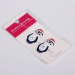 Зажимы для волос 2шт «Новогодняя сказка - Пингвинчики», 5*2см