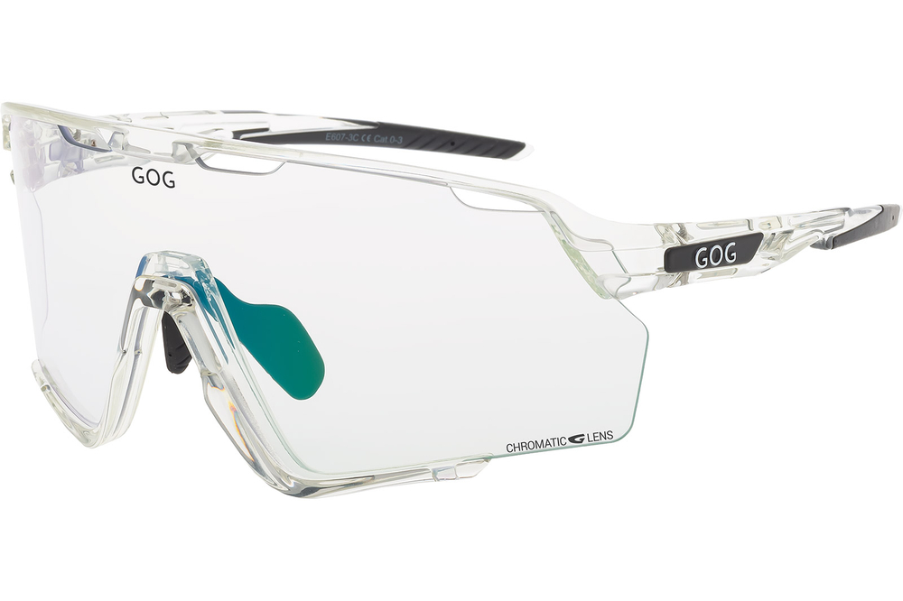 Спортивные очки GOG Prometheus / Photochromic Green/Black / Reflex Green