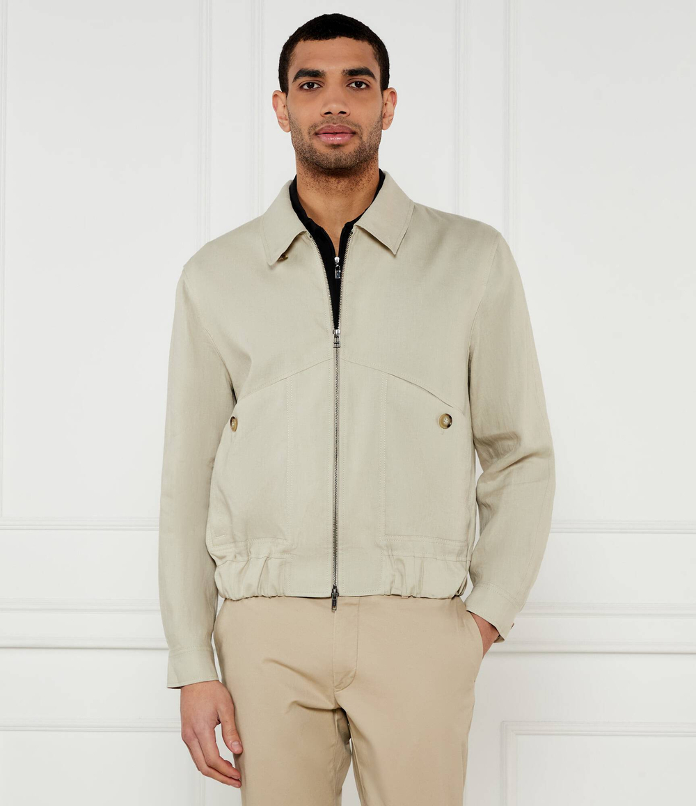 Льняная куртка Eevert TIGER OF SWEDEN - бежевый(113461)