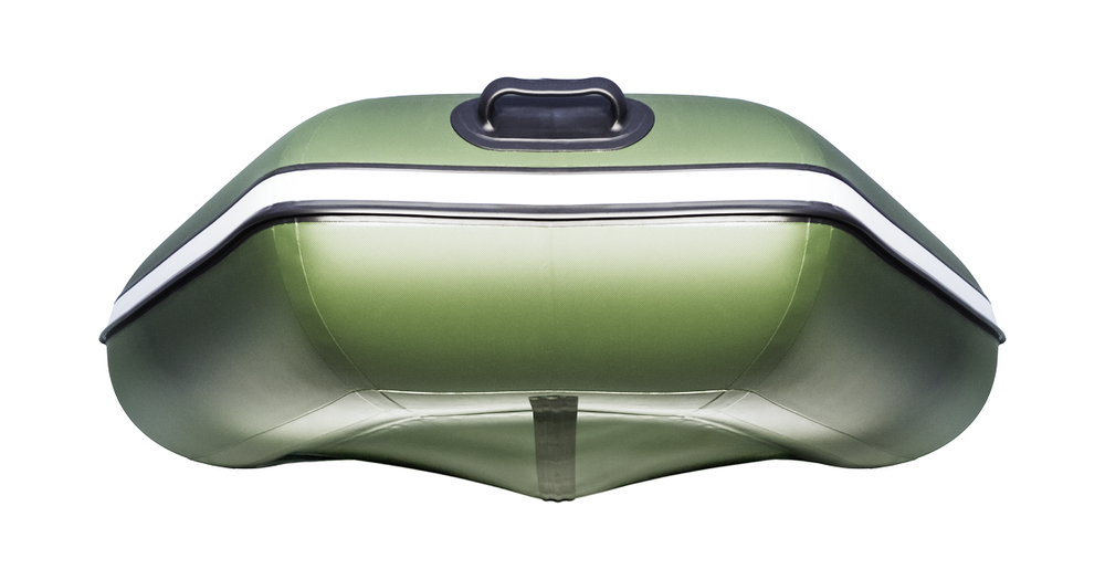 Аква-2800 СК слань+киль зеленый (лодка пвх под мотор)