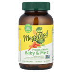 MegaFood, Baby & Me 2™, мультивитамины для беременных, 120 таблеток
