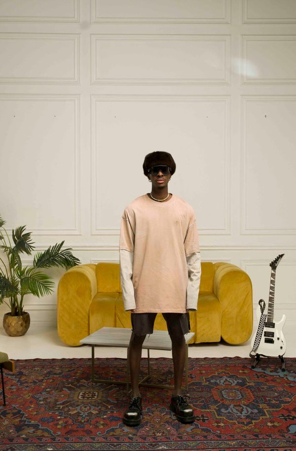 Лонгслив S3X Metal Exclusive коричневый - фото 1