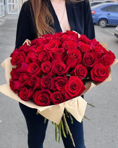 51 красная роза