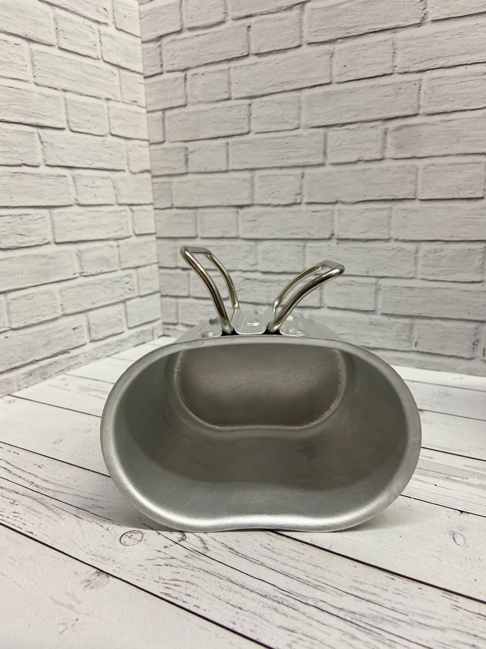 Армейская фляга с котелком / мох