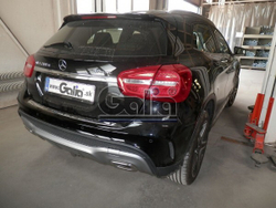 Фаркоп оцинкованный Galia M134A для Mercedes GLA-Class 2014-, Infiniti Q30 2016-(паспорт и сертификат в комплекте)(без электрики)