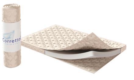 Матрас поролоновый ППУ Corretto Ruletto в хлопке