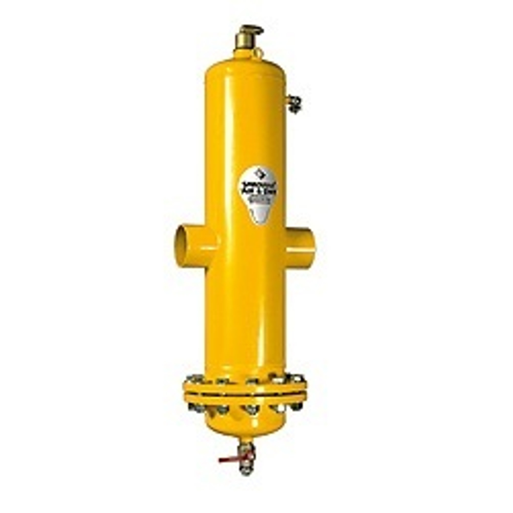 Сепаратор воздуха и шлама Spirotech Spirocombi Hi-Flow - Ду65 (разъемный корпус, под сварку)