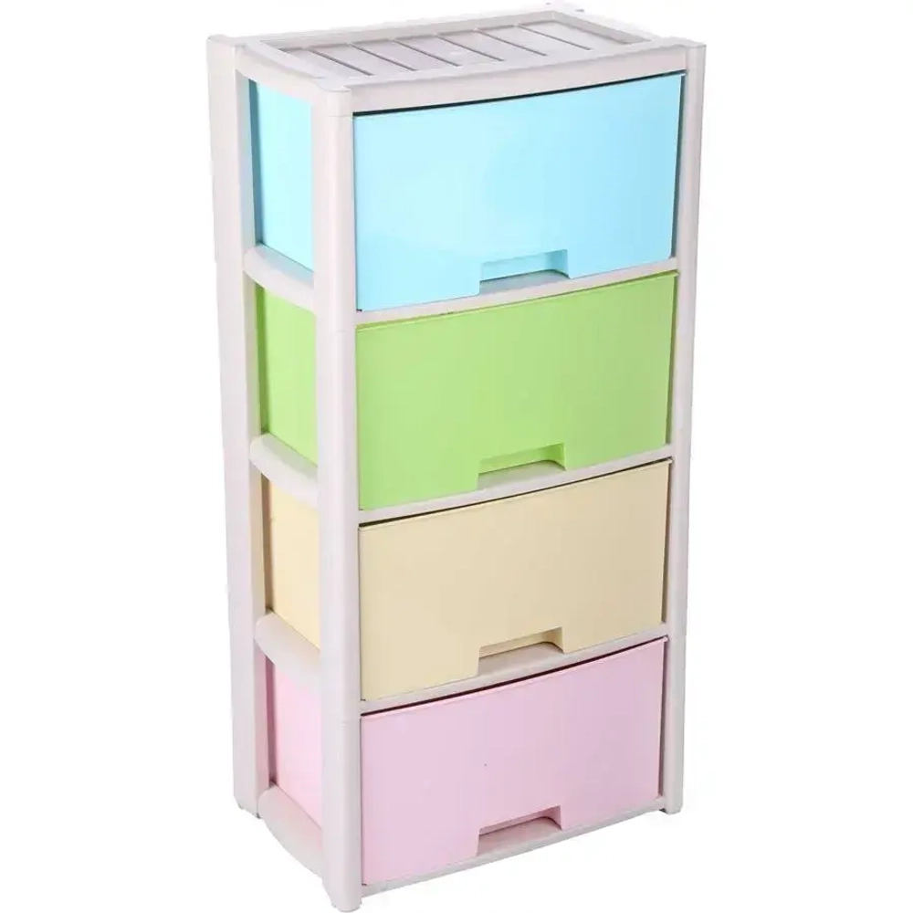 Комод Колорит цветной 4-х секцион.