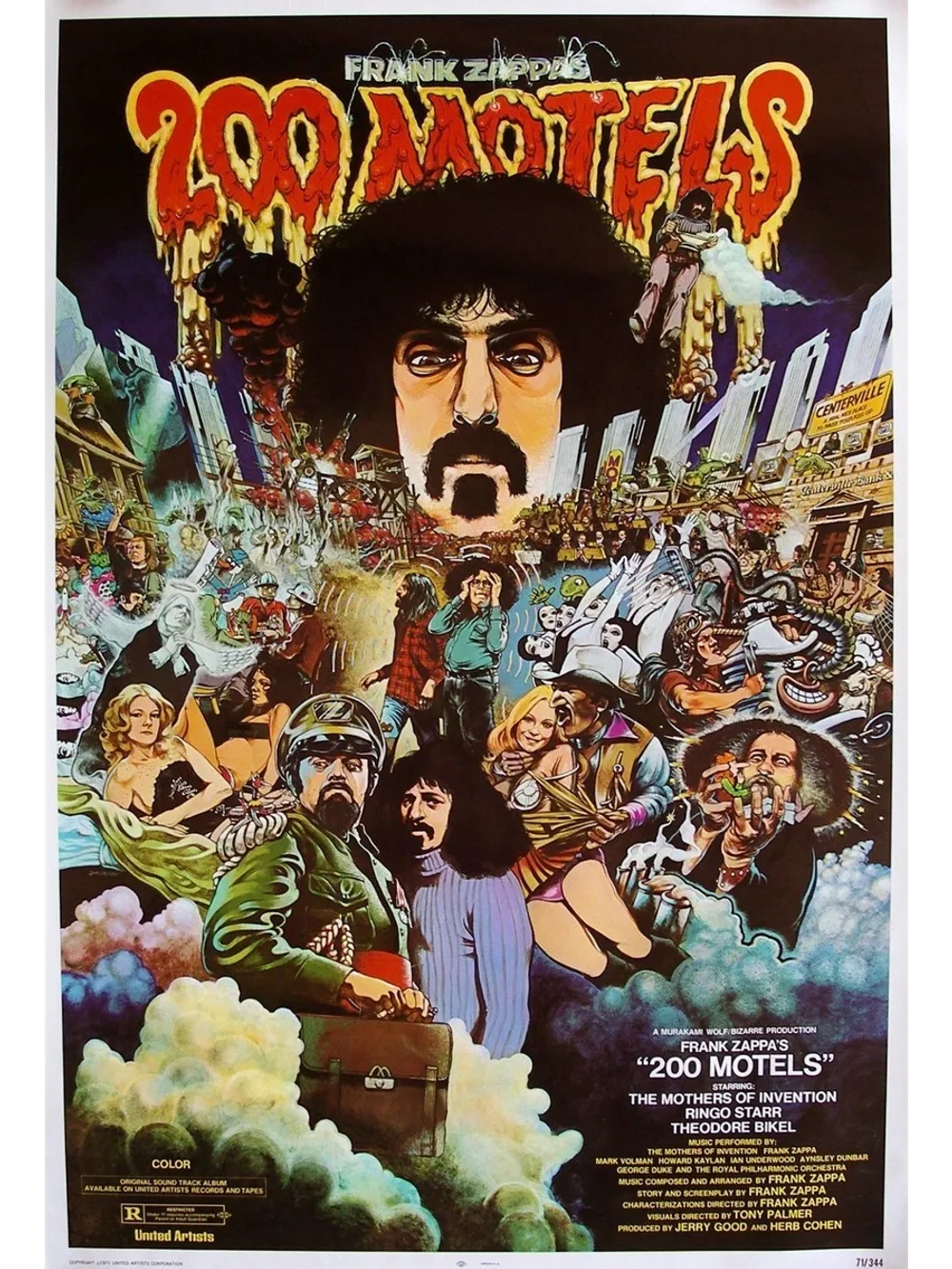 200 мотелей ( 1971 ) (DVD-R)